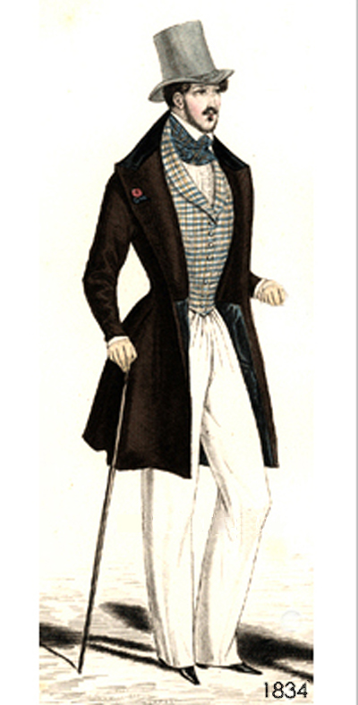 dGentlemen's clothing 1834 A